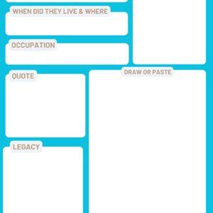 Biography Template (FREE)